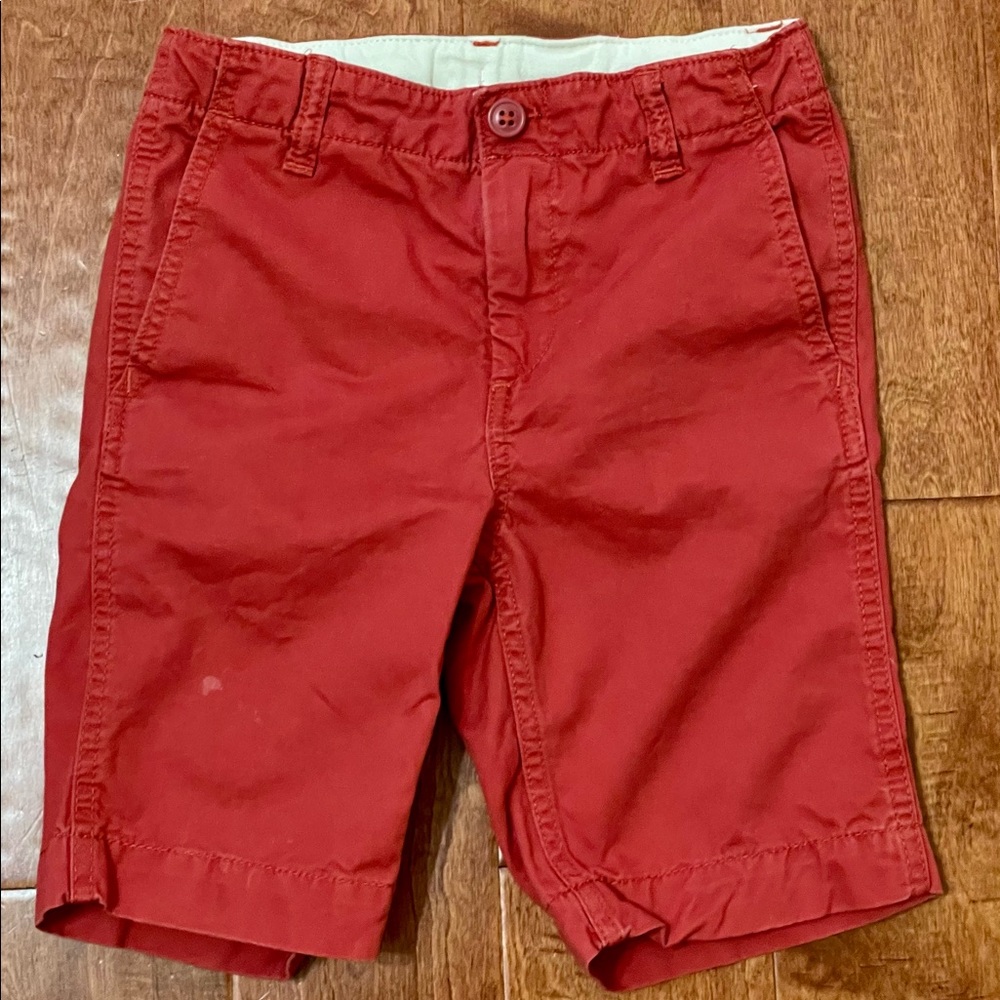 Boys Red Gap Shorts